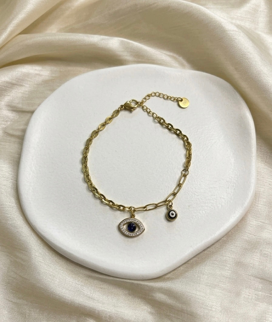 Herzenswächter – 18K Vergoldetes Armband