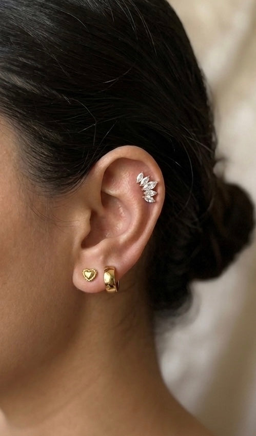 3-teiliges Earcandy-Set „Sparkle & Gold“