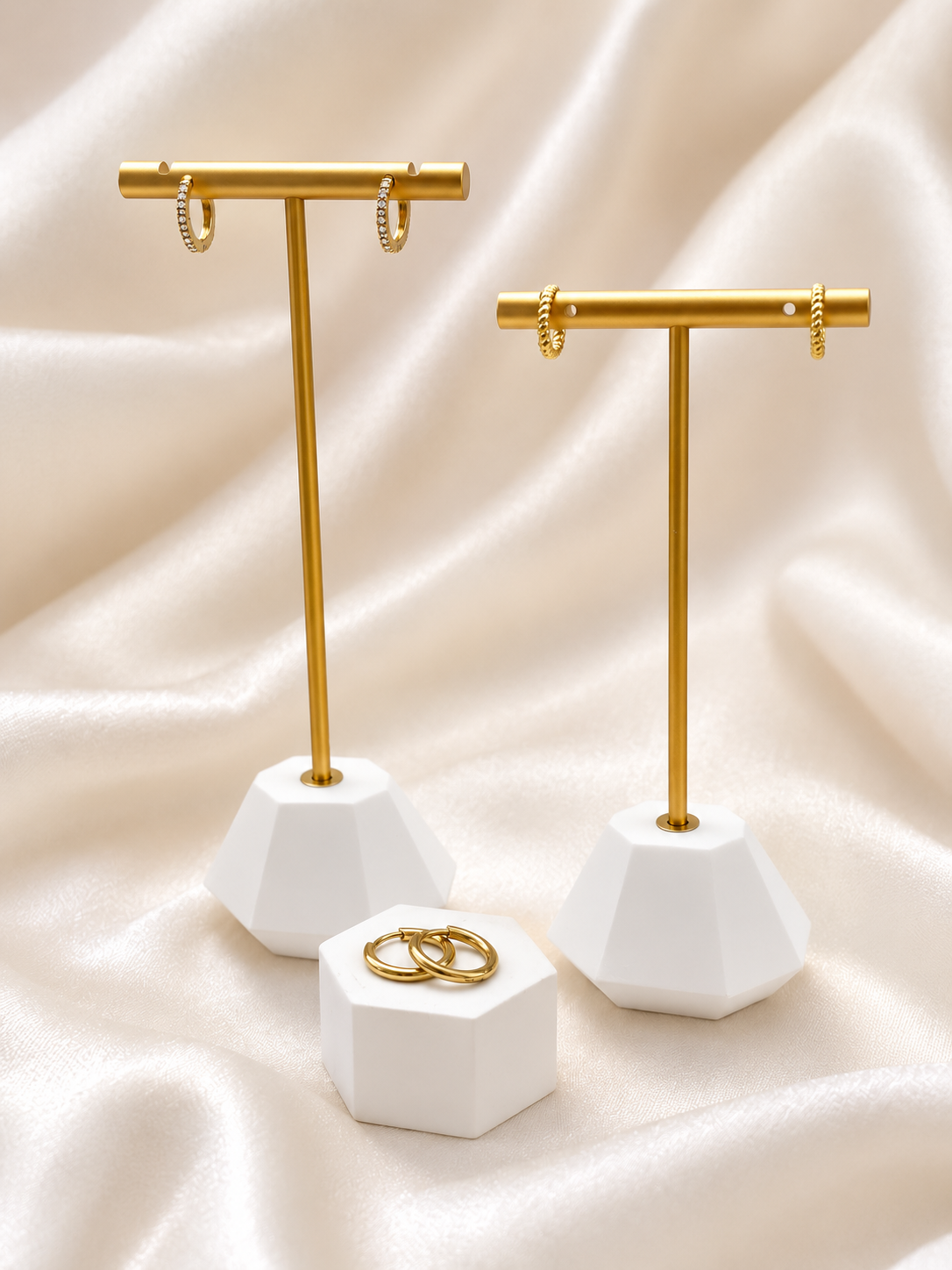 Essential Creolen-Set – Gold