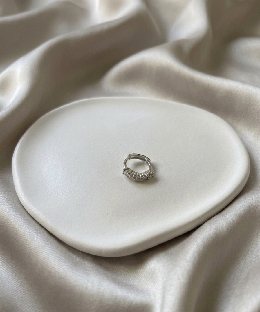 Helix-Creole mit Zirkonia-Besatz