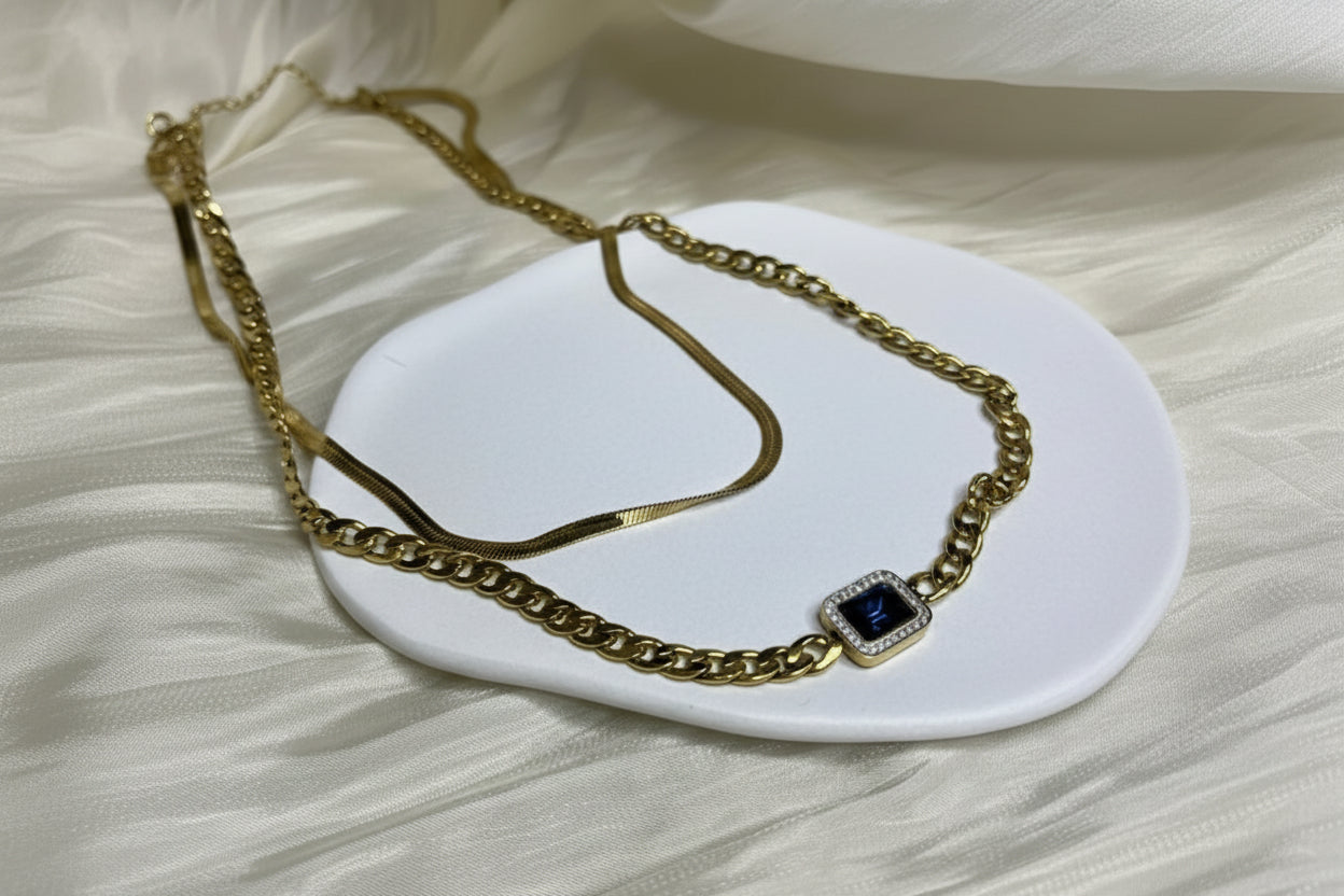 Ozeanglanz – Geometrisches Layering-Set