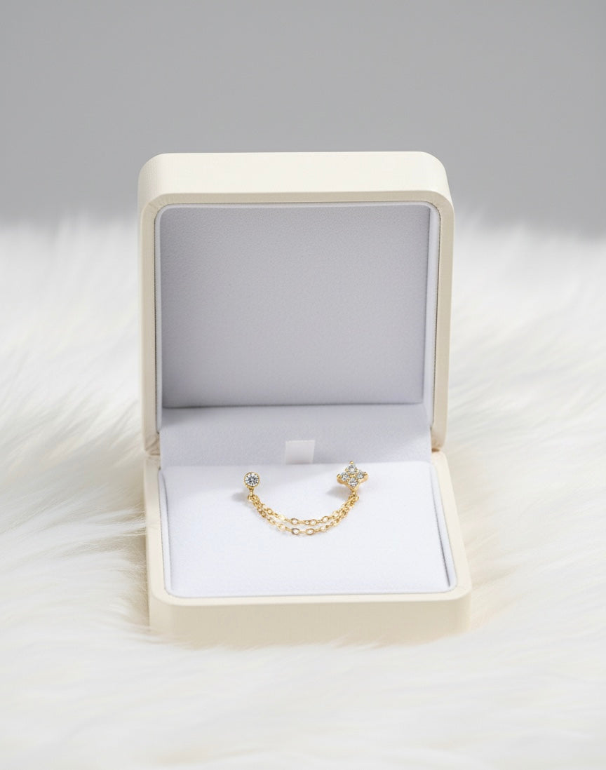 Auréa Doppio – S925 Sterling Silber Ohrringe