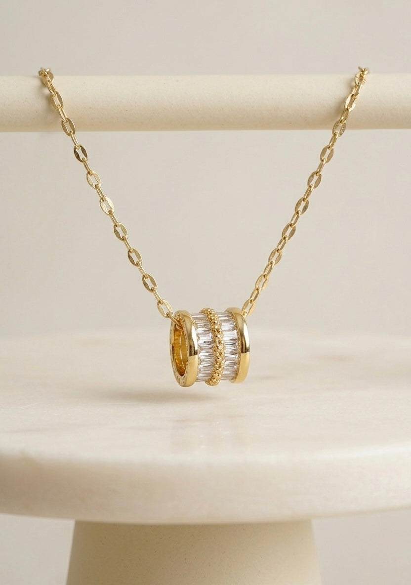 Halskette „Crystal Cylinder“
