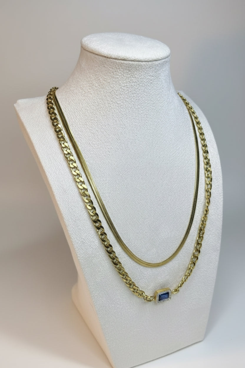 Ozeanglanz – Geometrisches Layering-Set